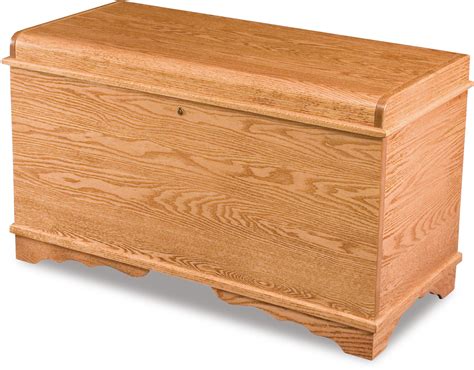 Amish Waterfall Cedar Chest Brandenberry Amish Furniture