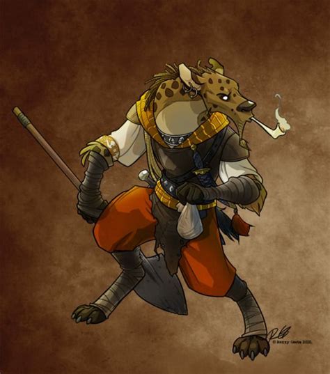 The Gnoll Train Fantasy Character Design Character Design Inspiration