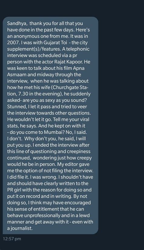 The Beginning Of The End Rajat Kapoor Accused Of Sexual Harassment Issues Apology