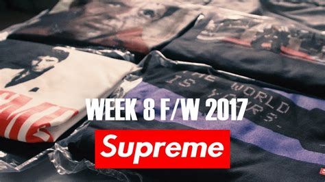 Hypebeast Alert 19 Supreme X Scarface Collab Tees Fw17 Pick Ups Youtube
