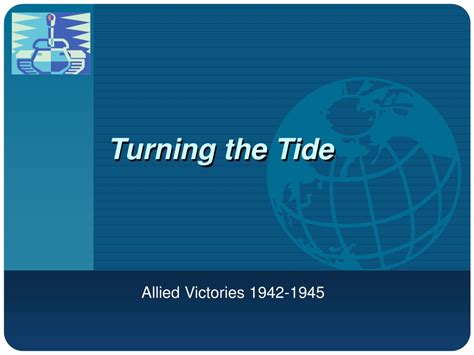 Ppt Turning The Tide Powerpoint Presentation Free Download Id8575485