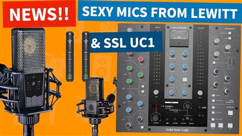 News Awesome Lewitt Microphones And Ssl Uc1 Plugin Controller Youtube