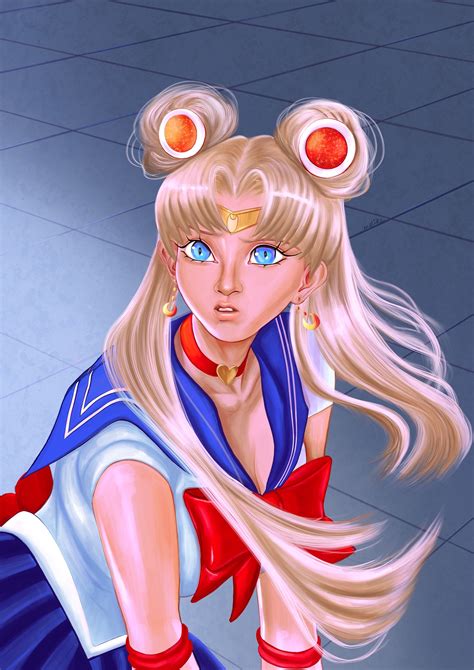 Melike Miyanyedi Sailor Moon Redraw