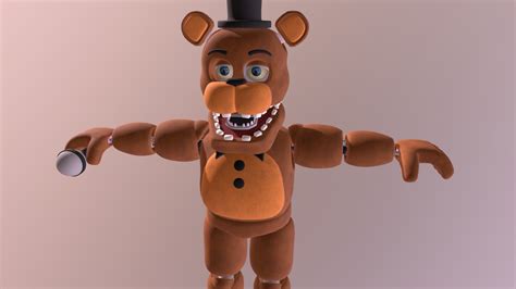 Unwithered Freddy By Coolioart Fbx Download Free 3d Model By Wp