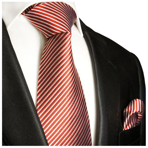 Red Extra Long Xl Necktie 100 Silk Mens Tie By Paul Malone 447 Paul