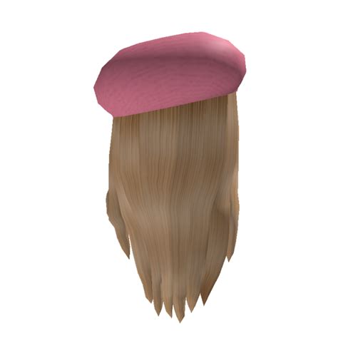 Pink Beret Blonde Hair Roblox Wikia Fandom