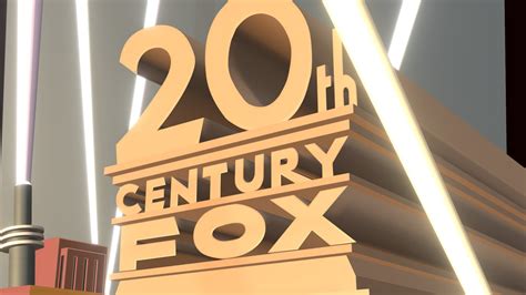 20th Century Fox Logo 3d Model