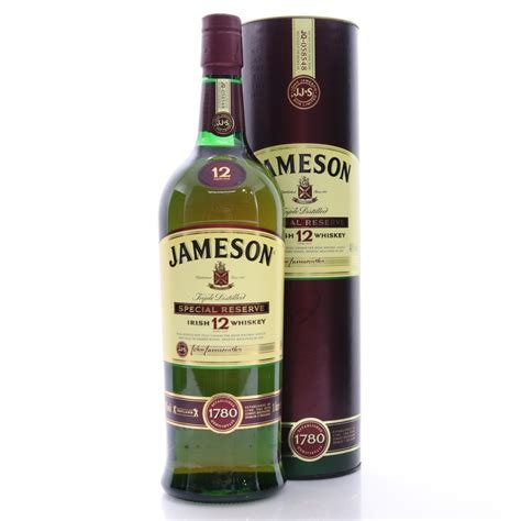 Jameson 12 Year Old Special Reserve 1 Litre Whisky Auctioneer