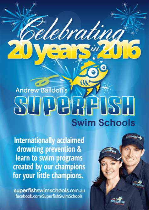 Superfish Celebrates 20 Years Superfish Swim Schools