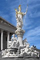Austria Parlament Athena bw - Atena – Wikipédia, a enciclopédia livre ...