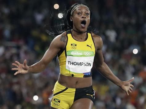 Rio Olympics 2016 Shelley Ann Fraser Pryce Dafne Schippers Elaine Thompson 100m Sprint