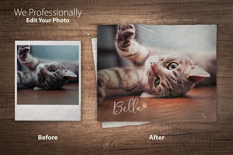 Send your condolences for the loss of their cat or dog with a unique pet memorial. Personalized Cat Blanket, 6-Photo Collage, Pet Loss Gifts ...