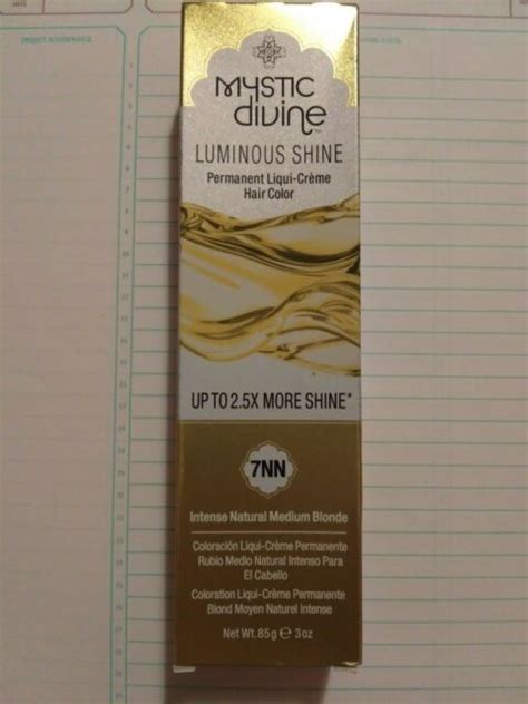 Mystic Divine Permanent Hair Color 3 Oz 7nn Intense Natural Medium