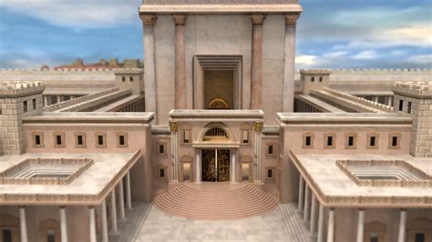 3d model of solomon's temple. temple solomon city 3d lwo in 2020 | Solomons temple ...