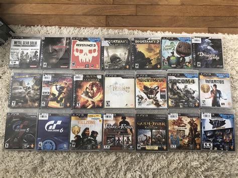 My Collection What Exclusives Do I Still Need To Pick Up R Ps