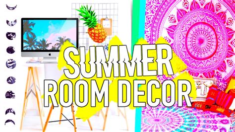 diy summer room decor tumblr inspired easy and affordable youtube
