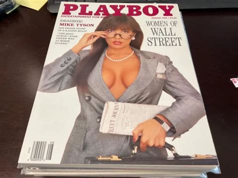 Playboy Magazine August Brandi Brandt Women Of Wall Street