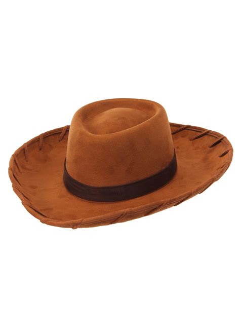 Disney Pixar Toy Story Woody Cowboy Adult Costume Hat Brown Buy Online
