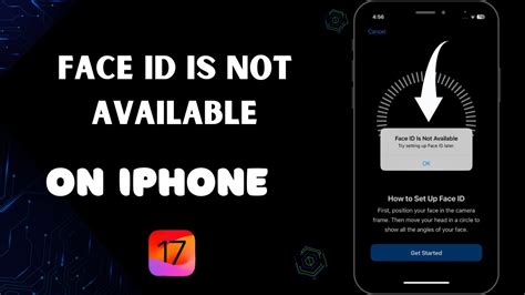 How To Fix Face Id Is Not Available Try Setting Up Face Id Later In