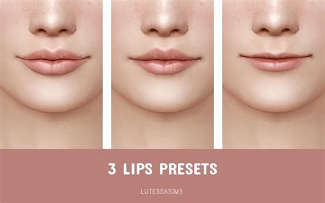Sims 4 Lip Presets Sitelip Org