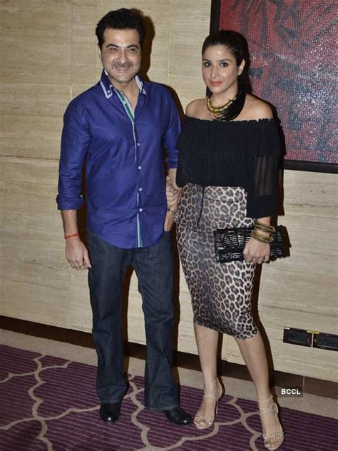 Sajid Nadiadwala With Wife Wardha Attend Actress Asins Bday Party