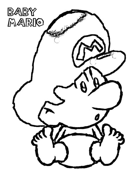 Super Mario Coloring Pages Coloring Kids