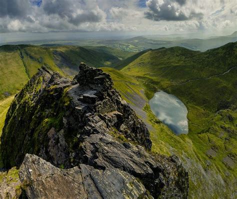 Sharp Edge Blencathra The Lake District England By Views Of The