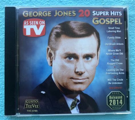 George Jones Super Hits Gospel Like New Cd Ebay