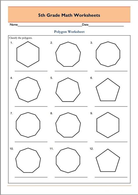 Free 5th Grade Math Worksheets Activity Shelter