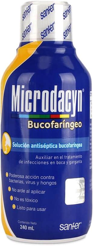 Microdacyn Bucofaringeo Ml Pack Of Amazon Com Mx Salud Y Cuidado Personal