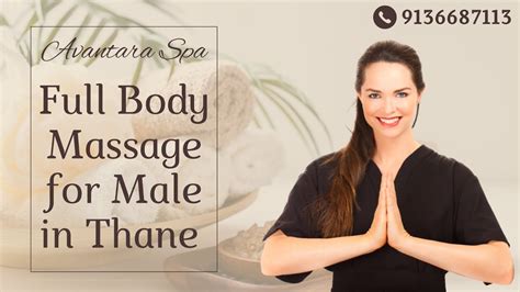 avantara spa body massage for male by trained female therapist full satisfaction 📞9136687113