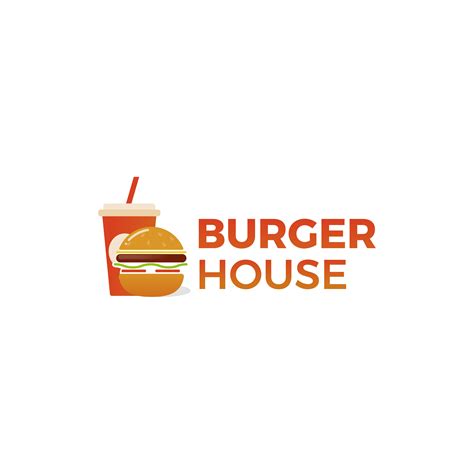 American Classic Burger House Logo Logotype For