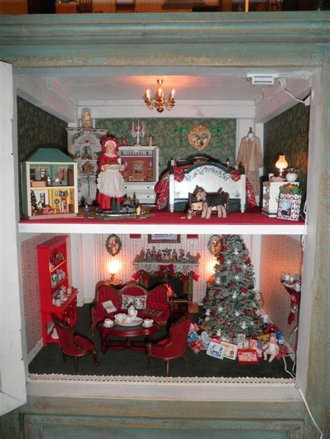 Her Collection Of Dreams Tour Of A Hutch Converted Into A Christmas