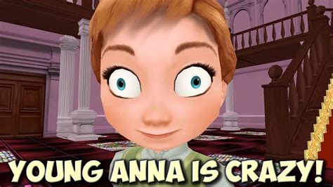 Mmd Frozen Young Anna Is Crazy Francium Funny Animated Cartoon