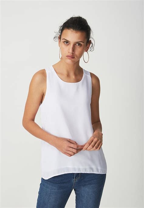 Tank White Cotton On T Shirts Vests And Camis