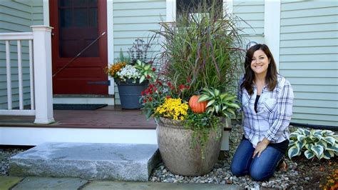 Two Fall Container Ideas Garden Answer Youtube