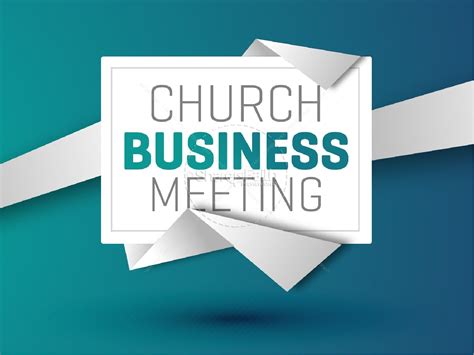 Sharefaith Media Church Business Meeting Christian Powerpoint