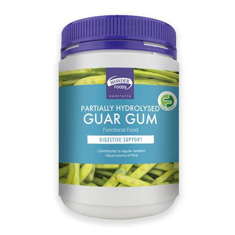 Partially Hydrolysed Guar Gum Phgg Wonder Foods Australia