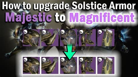 Destiny 2 How To Upgrade Majestic Armor To Magnificent Armor
