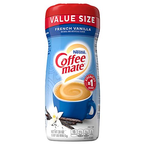 Coffee Mate Value Size French Vanilla Powder Coffee Creamer 30 Oz