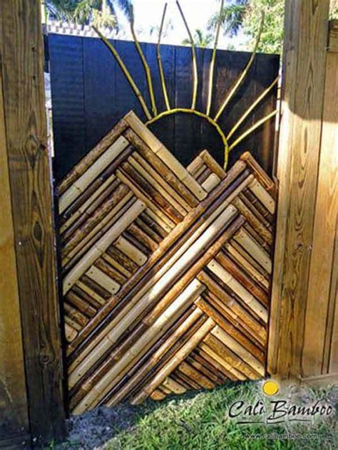 By using inexpensive materials, you can easily create a natural or unfinished bamboo look. Decorate Your Home With Creative DIY Bamboo Crafts ...