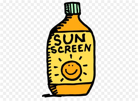 Sunscreen Cartoon Transparent Transparent Background Sunscreen