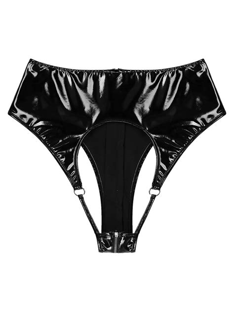 Women Micro Shorts G String Bikini Panties Wetlook Open Butt Briefs Underwear Ebay