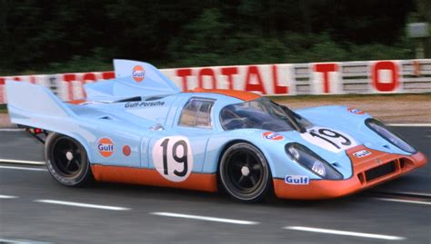 La Porsche 917 N°19 Fly Des 24 Heures Du Mans 1971