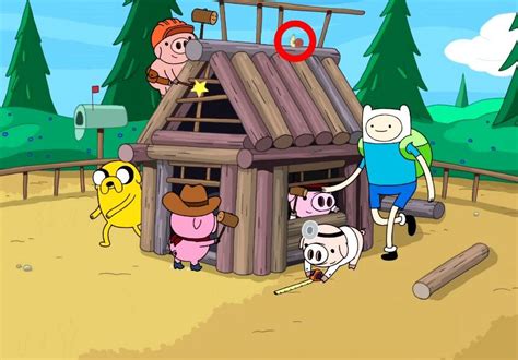 Season 2 The Pods On Top Of The Small House Built By Finn Jake