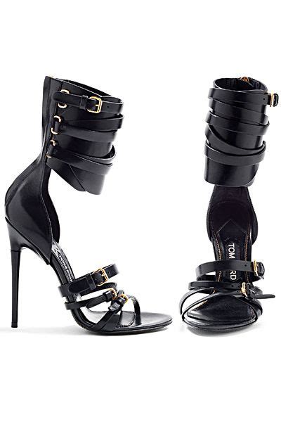 Tom Ford Womens Shoes 2013 Spring Summer Ankle Cuff Heels Sandals