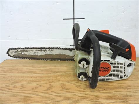Police Auctions Canada Stihl Ms193t 30cc Gas Powered 12 Mini Chain