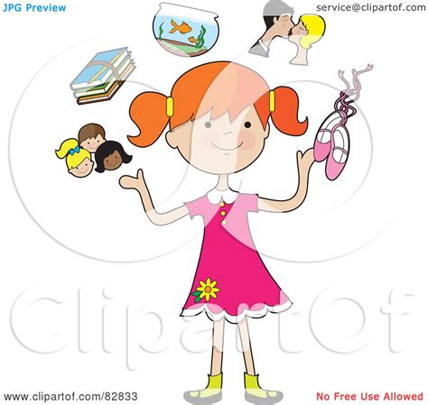 Royalty Free Rf Clip Art Illustration Of A Happy Red