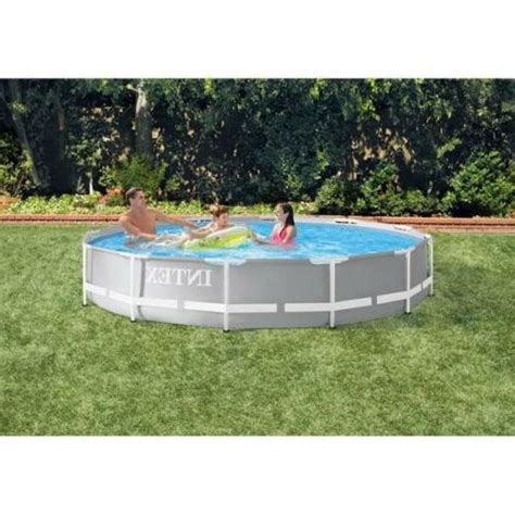 New Intex 12x30 Prism Frame Above Ground Swimming
