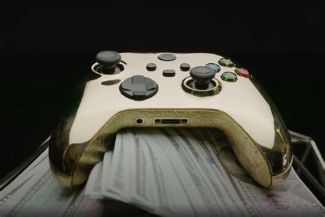 Worlds Most Expensive Xbox Controller Covered With Solid Gold Costs £